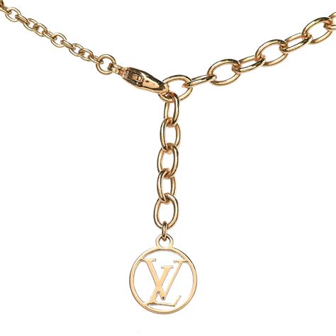 louis vuitton flower full necklace|louis vuitton letter necklace.